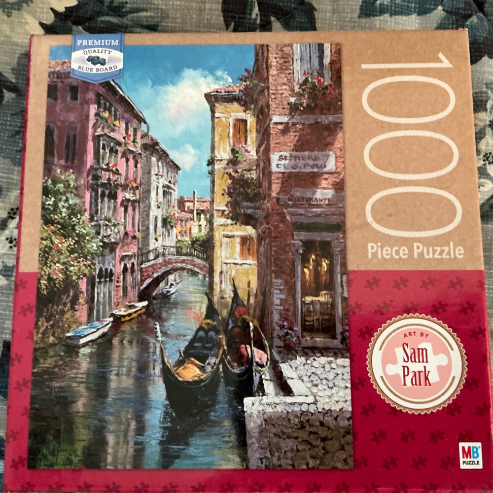 1000 Piece Venice Canal Art Puzzle